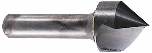 Hertel - 1-1/4" Head Diam, 3/4" Shank Diam, 1 Flute 82° Solid Carbide Countersink - Makers Industrial Supply