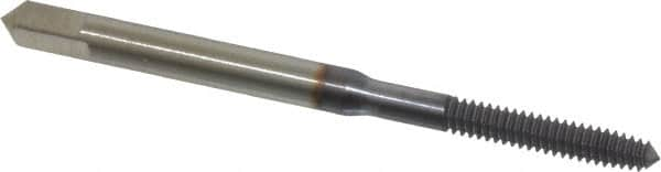 Hertel - #4-40 UNC H3 Thread Limit Plug Thread Forming Tap - High Speed Steel, TiCN Finish, 1-7/8" OAL - Makers Industrial Supply