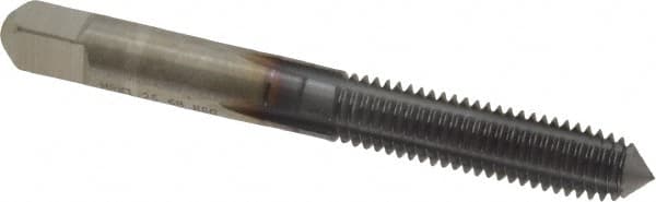 Hertel - M8x1.25 Metric Coarse D9 Thread Limit Plug Thread Forming Tap - High Speed Steel, TiCN Finish, 2-23/32" OAL - Makers Industrial Supply