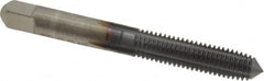 Hertel - M8x1.25 Metric Coarse D9 Thread Limit Plug Thread Forming Tap - High Speed Steel, TiCN Finish, 2-23/32" OAL - Makers Industrial Supply