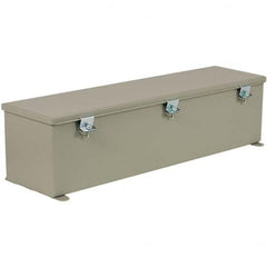 Wiegmann - NEMA 12 Steel Junction Box Enclosure with Hinge Cover - Exact Industrial Supply