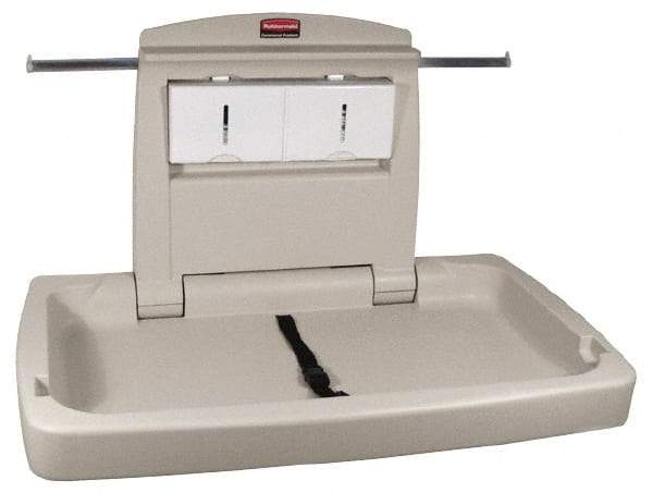 Rubbermaid - Baby Changing Station - 33-1/4" Long x 4" High x 21-1/2" Wide - Makers Industrial Supply