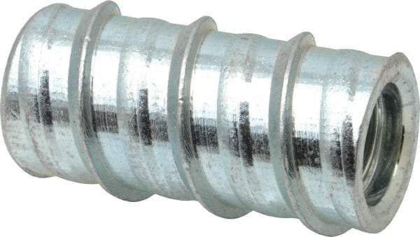 Powers Fasteners - 1/2" Diam, 1-11/16" OAL, 2-1/4" Min Embedment Drop-In Concrete Anchor - Steel, Zinc-Plated Finish, 29/32" Thread Length - Makers Industrial Supply