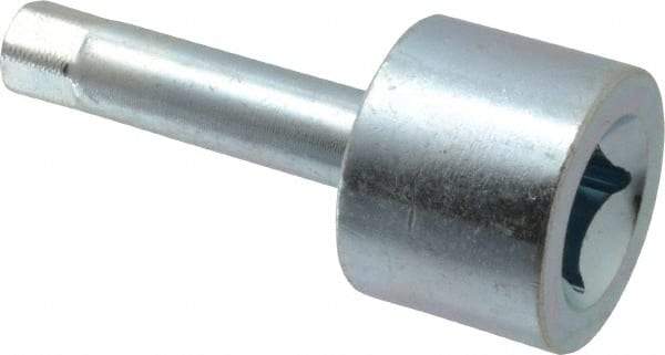 Powers Fasteners - 1/2" Diam, 1/2" Min Embedment Drop-In Concrete Anchor - Steel, Zinc-Plated Finish - Makers Industrial Supply