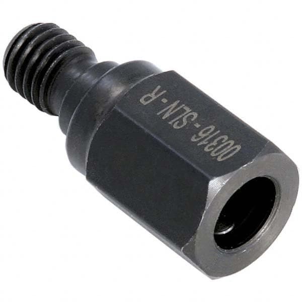 Techniks - Drill Adapters Shank Type: Threaded Shank Type: Straight Shank w/ Flat Adapter - Makers Industrial Supply