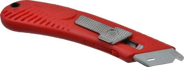 PHC - Springback Safety Cutter - 1-11/16" Steel Blade, Red ABS Handle, 1 Blade Included - Makers Industrial Supply