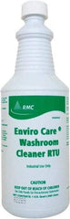 Rochester Midland Corporation - 1 qt Bottle Liquid Bathroom Cleaner - Mild Scent, Bathroom Surfaces - Makers Industrial Supply