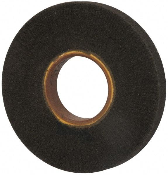 Brite Star - 8" Diam 220 Grit Silicon Carbide Unmounted Flap Wheel - 3" Hole, 1" Wide, Density 7, Coated, Grade Very Fine, 3,200 Max RPM - Makers Industrial Supply