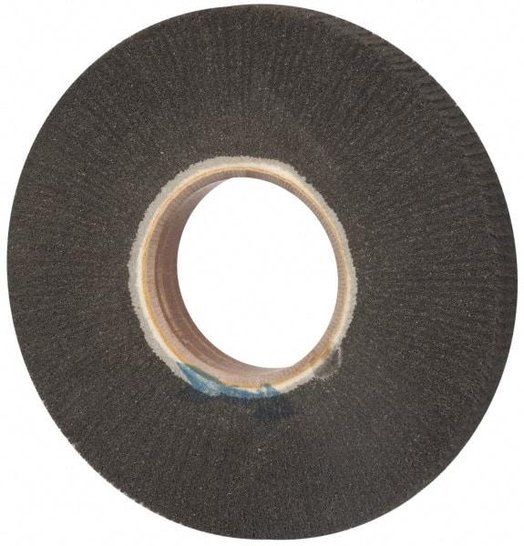 Brite Star - 8" Diam 220 Grit Silicon Carbide Unmounted Flap Wheel - 3" Hole, 1" Wide, Density 7, Coated, Grade Very Fine, 3,200 Max RPM - Makers Industrial Supply