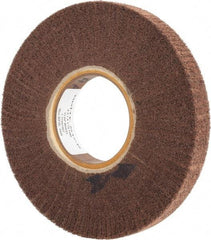 Brite Star - 8" Diam 180 Grit Aluminum Oxide Unmounted Flap Wheel - 3" Hole, 1" Wide, Density 7, Coated, Grade Fine, 3,200 Max RPM - Makers Industrial Supply