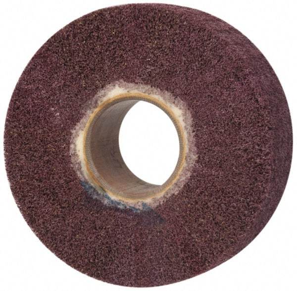 Brite Star - 6" Diam 120 Grit Aluminum Oxide Unmounted Flap Wheel - 2" Hole, 2" Wide, Density 5, Coated, Grade Medium, 3,400 Max RPM - Makers Industrial Supply