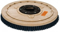 PRO-SOURCE - 20" Diam Scrubbing Brush - 20" Machine, 1-1/2" Trim Length, Blue Pad, Silicone Carbide & Nylon - Makers Industrial Supply