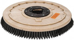 PRO-SOURCE - 18" Diam Scrubbing Brush - 18" Machine, 1-1/2" Trim Length, Black Pad, Polypropylene - Makers Industrial Supply