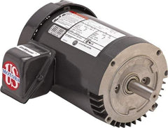 US Motors - 5 hp, TEFC Enclosure, No Thermal Protection, 1,755 RPM, 208-230/460 Volt, 60 Hz, Three Phase Premium Efficient Motor - Size 184 Frame, C-Face Mount, 1 Speed, Double Shielded Ball Bearings, 13.5-12.5/6.2 Full Load Amps, F Class Insulation - Makers Industrial Supply