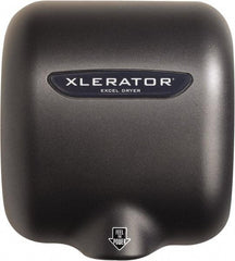 Excel Dryer - 1500 Watt Graphite & Zinc Die-Cast Finish Electric Hand Dryer - 100/120 Volts, 12.5 Amps, - Makers Industrial Supply