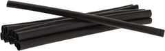 3M - 6" Long, 2:1, Polyolefin Heat Shrink Electrical Tubing - Black - Makers Industrial Supply