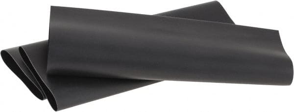 3M - 6" Long, 2:1, Polyolefin Heat Shrink Electrical Tubing - Black - Makers Industrial Supply