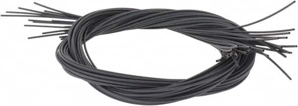 3M - 48" Long, 2:1, Polyolefin Heat Shrink Electrical Tubing - Black - Makers Industrial Supply