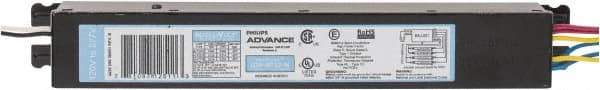 Philips Advance - 3 or 4 Lamp, 120-277 Volt, 0.75 to 0.92 Amp, 0 to 39, 40 to 79 Watt, Instant Start, Electronic, Nondimmable Fluorescent Ballast - 0.87, 0.97 Ballast Factor, T8 Lamp - Makers Industrial Supply