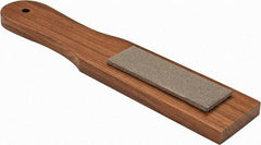 Eze Lap - 3" Long x 1" Wide Diam ond Sharpening Stone - Flat, 400 Grit, Medium Grade - Makers Industrial Supply