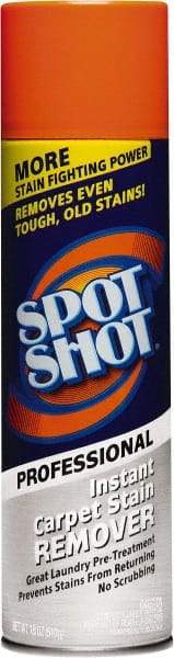 Spot Shot - 18 oz Aerosol Spot/Stain Cleaner - Use on All Types of Carpeting - Makers Industrial Supply