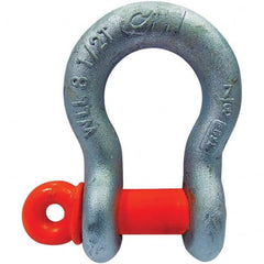 CM - Shackles Nominal Chain Size: 1-3/8 Load Limit (Ton): 17.00 - Makers Industrial Supply