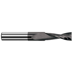 Harvey Tool - 1/16", 5/16" LOC, 1/8" Shank Diam, 2" OAL, 2 Flute Solid Carbide Square End Mill - Exact Industrial Supply