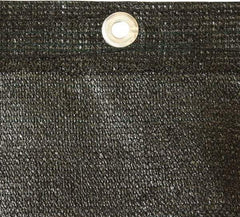 Tenax - Woven Polypropylene Privacy Screen - Black - Makers Industrial Supply