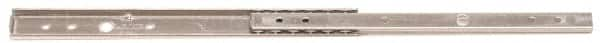 Sugatsune - 7-57/64" Slide Length, 7-1/4" Travel Length, Stainless Steel Ball Bearing Slide - 66 Lb Capacity at Full Extension - Makers Industrial Supply