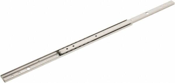 Sugatsune - 11-53/64" Slide Length, 8-53/64" Travel Length, Stainless Steel Ball Bearing Slide - 66 Lb Capacity at Full Extension - Makers Industrial Supply