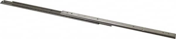 Sugatsune - 13-51/64" Slide Length, 14-35/64" Travel Length, Stainless Steel Ball Bearing Slide - 66 Lb Capacity at Full Extension - Makers Industrial Supply