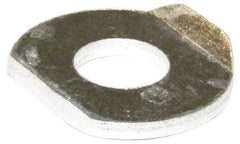 Gibraltar - Zinc Plated, Carbon Steel, Flanged Washer for 1/2" Diam Clamp Spindle - 1/2-13 Thread, 0.53" Hole Diam, 1-1/4" Overall Diam, 0.88" Between Flanges - Makers Industrial Supply