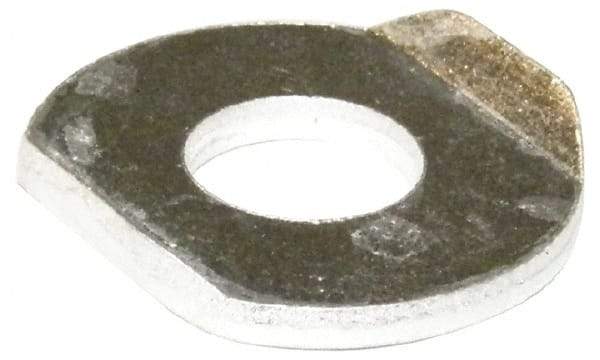 Gibraltar - Zinc Plated, Carbon Steel, Flanged Washer for Clamp Spindle - 10-32 Thread, 0.2" Hole Diam, 0.56" Overall Diam, 0.36" Between Flanges - Makers Industrial Supply