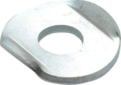 Gibraltar - Zinc Plated, Carbon Steel, Flanged Washer for 5/16" Diam Clamp Spindle - 5/16-18 Thread, 0.33" Hole Diam, 0.88" Overall Diam, 0.63" Between Flanges - Makers Industrial Supply