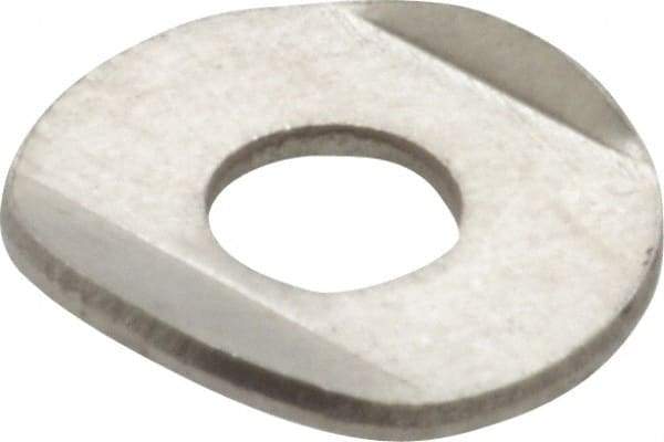 Gibraltar - Stainless Steel, Flanged Washer for Clamp Spindle - 10-32 Thread, 0.2" Hole Diam, 0.56" Overall Diam, 0.36" Between Flanges - Makers Industrial Supply