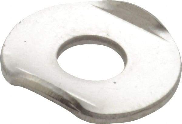 Gibraltar - Stainless Steel, Flanged Washer for 1/4" Diam Clamp Spindle - 1/4-20 Thread, 0.27" Hole Diam, 0.69" Overall Diam, 0.45" Between Flanges - Makers Industrial Supply