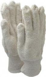 MCR Safety - Size L Unlined Terry Heat Resistant Glove - Knit Wrist Cuff - Makers Industrial Supply