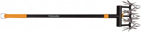 Fiskars - Cultivator with 39 to 63" Telescopic Steel Handle - 36 Tines, 2-1/4" Tine Length - Makers Industrial Supply