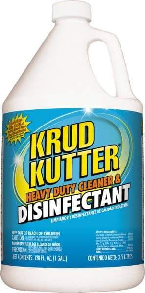 Krud Kutter - 1 Gal Bottle Disinfectant - Liquid, Disinfectant, Mild - Makers Industrial Supply