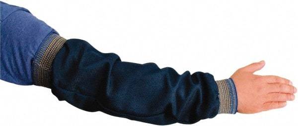 PRO-SAFE - Size Universal, Blue Denim Denim Sleeve - 18" Long Sleeve, 2" Elastic Cuff - Makers Industrial Supply