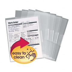 SMEAD - File Folders, Expansion Folders & Hanging Files Folder/File Type: File Jackets Color: Clear - Makers Industrial Supply