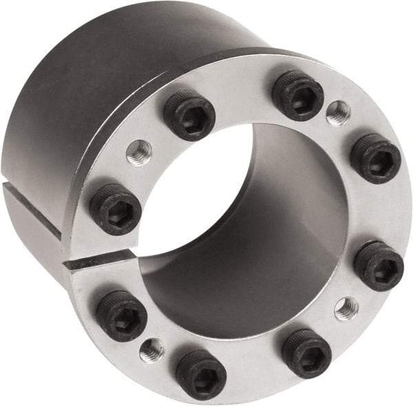 Climax Metal Products - 1-7/16" Bore Diam, 2-3/8" OD, Shaft Locking Device - 8 Screws, 1-1/2" OAW, 7,868 Ft/Lb Max Torque - Makers Industrial Supply