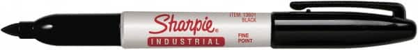 Sharpie - Black Permanent Marker - Fine Tip - Makers Industrial Supply