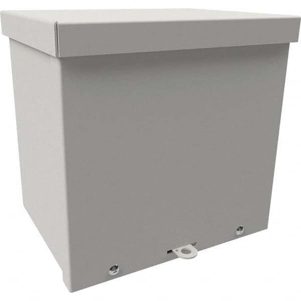 Wiegmann - NEMA 3R Steel Junction Box Enclosure with Screw Cover - Makers Industrial Supply