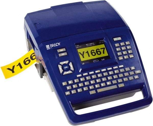 Brady - Handheld Printer/Industrial Label Maker - 300 DPI Resolution, 9-1/2" Wide x 4.6" Long - Makers Industrial Supply