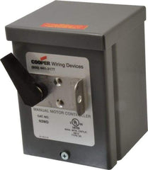 Cooper Wiring Devices - Steel Pushbutton Switch Enclosure - 3 NEMA Rated - Makers Industrial Supply