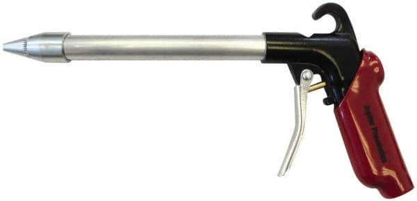 Value Collection - 120 Max psi Whisper Jet Pistol Grip Blow Gun - 1/4 NPT Inlet, 6" Tube Length, Aluminum - Makers Industrial Supply