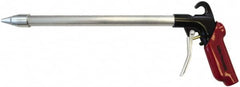 Value Collection - 120 Max psi Whisper Jet Pistol Grip Blow Gun - 1/4 NPT Inlet, 12" Tube Length, Aluminum - Makers Industrial Supply