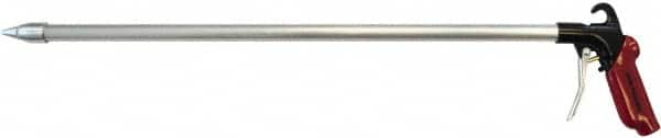 Value Collection - 120 Max psi Whisper Jet Pistol Grip Blow Gun - 1/4 NPT Inlet, 24" Tube Length, Aluminum - Makers Industrial Supply