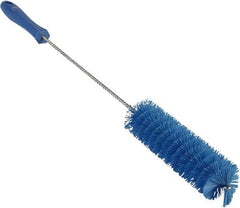 Vikan - 1-5/8" Diam Polyester Valve Brush - 19-5/8" OAL, 5-5/8" Head Length, Polypropylene & Stainless Steel Handle - Makers Industrial Supply